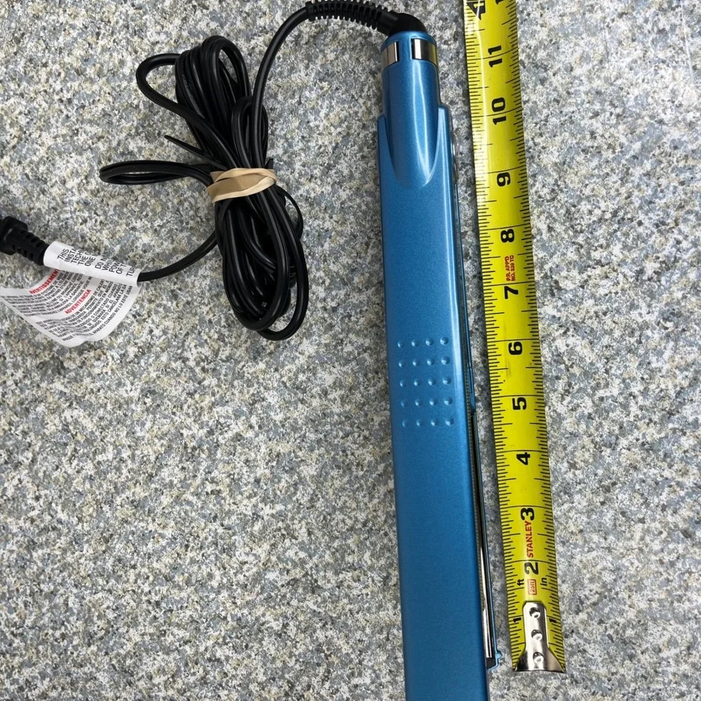 BaBylissPRO Hair Straightener Nano Titanium Flat Iron Blue 1